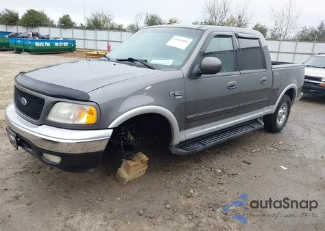 2002 Ford F-150 Lariat/Xlt from USA, damaged, VIN 1FTRW07L62KB56301